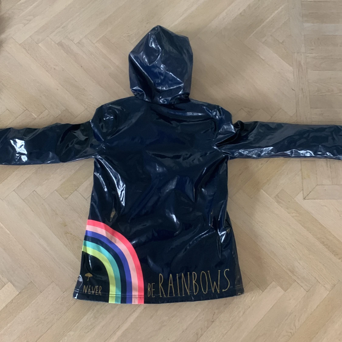 Flisfodrad regnjacka (märke billieblush) - 91