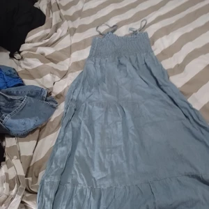 Klänning - Blå jeans klänning