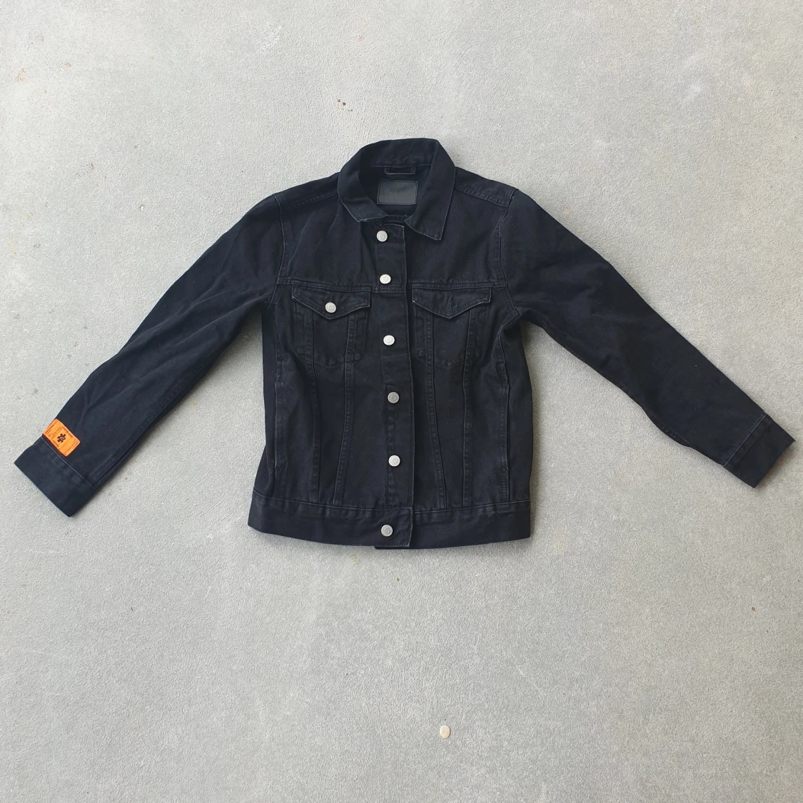 Weekday Black Non-Violence Denim Jacket - 91