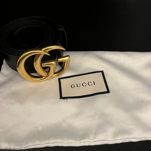 Gucci skärp - Svart äkta gucci bälte