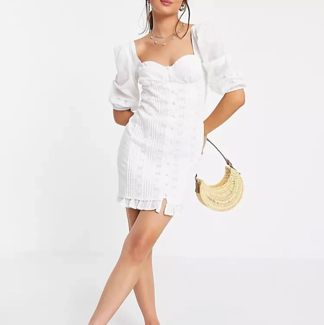 Vit klänning från Asos - 90