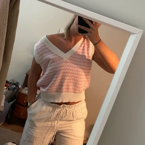 Tyg väst  - Superfin väst som nästan är helt oanvänd! Oversized i modellen 