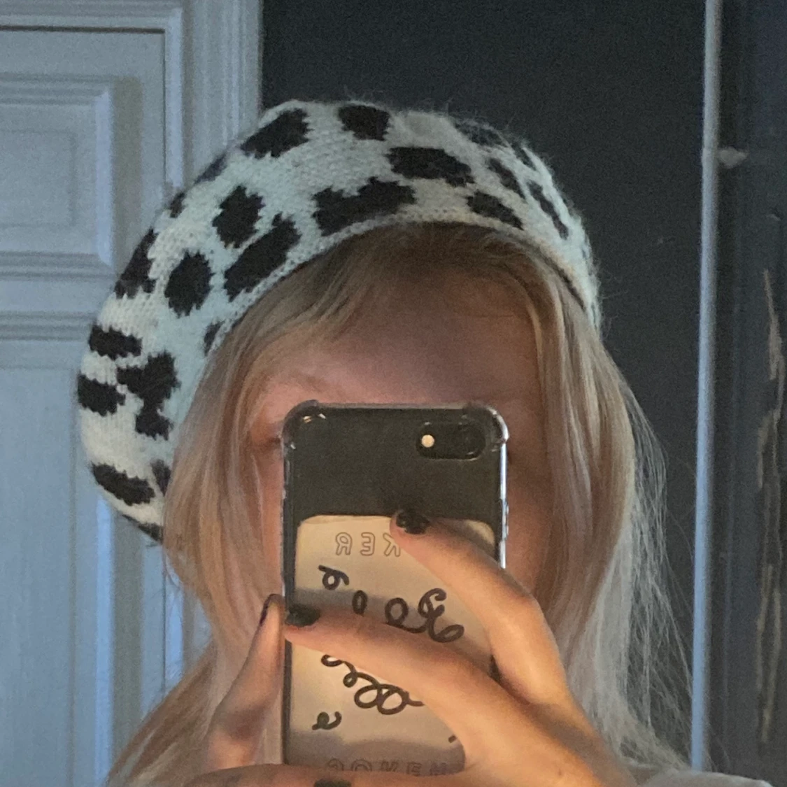 Mönstrad basker - 90