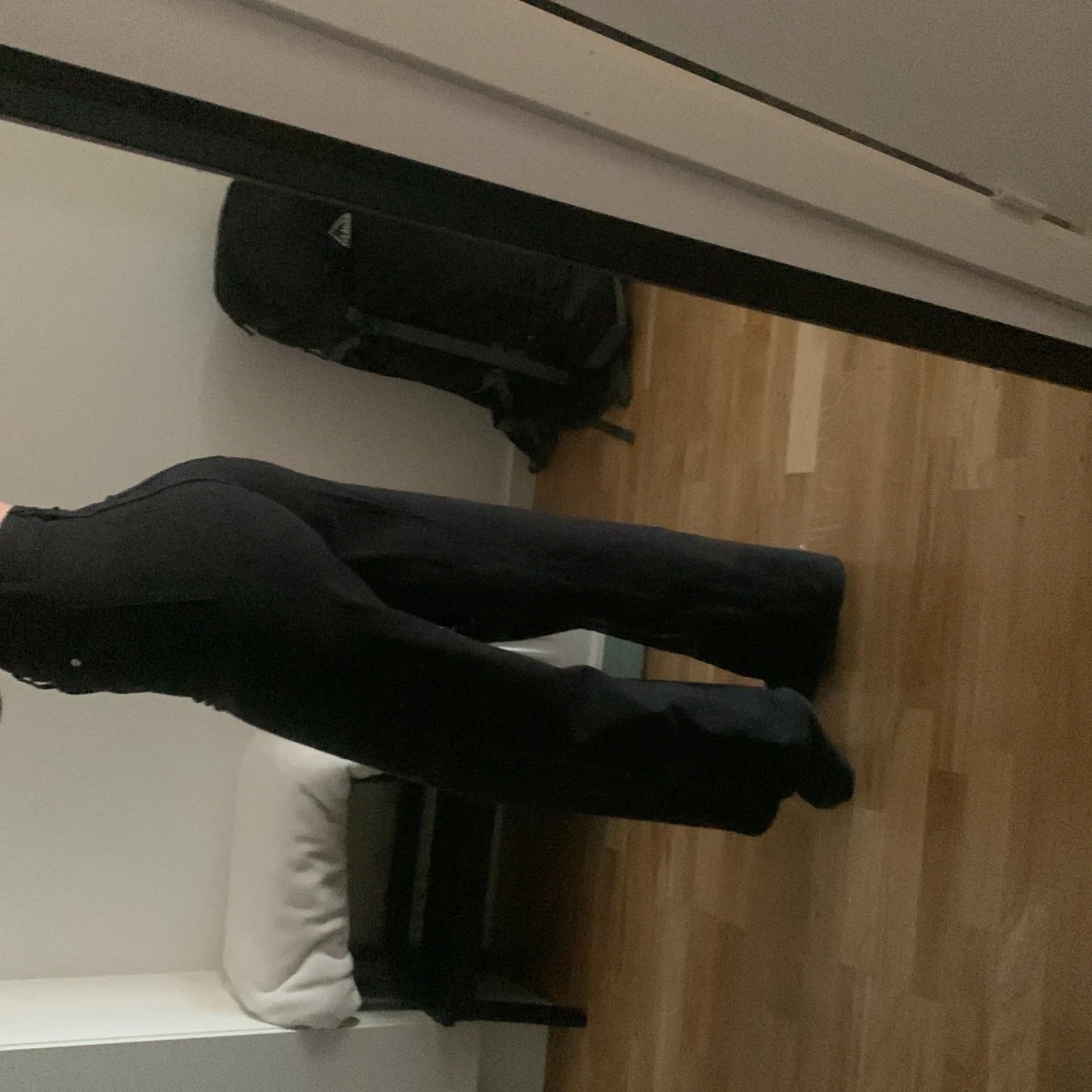 Högmidjade byxor - 90