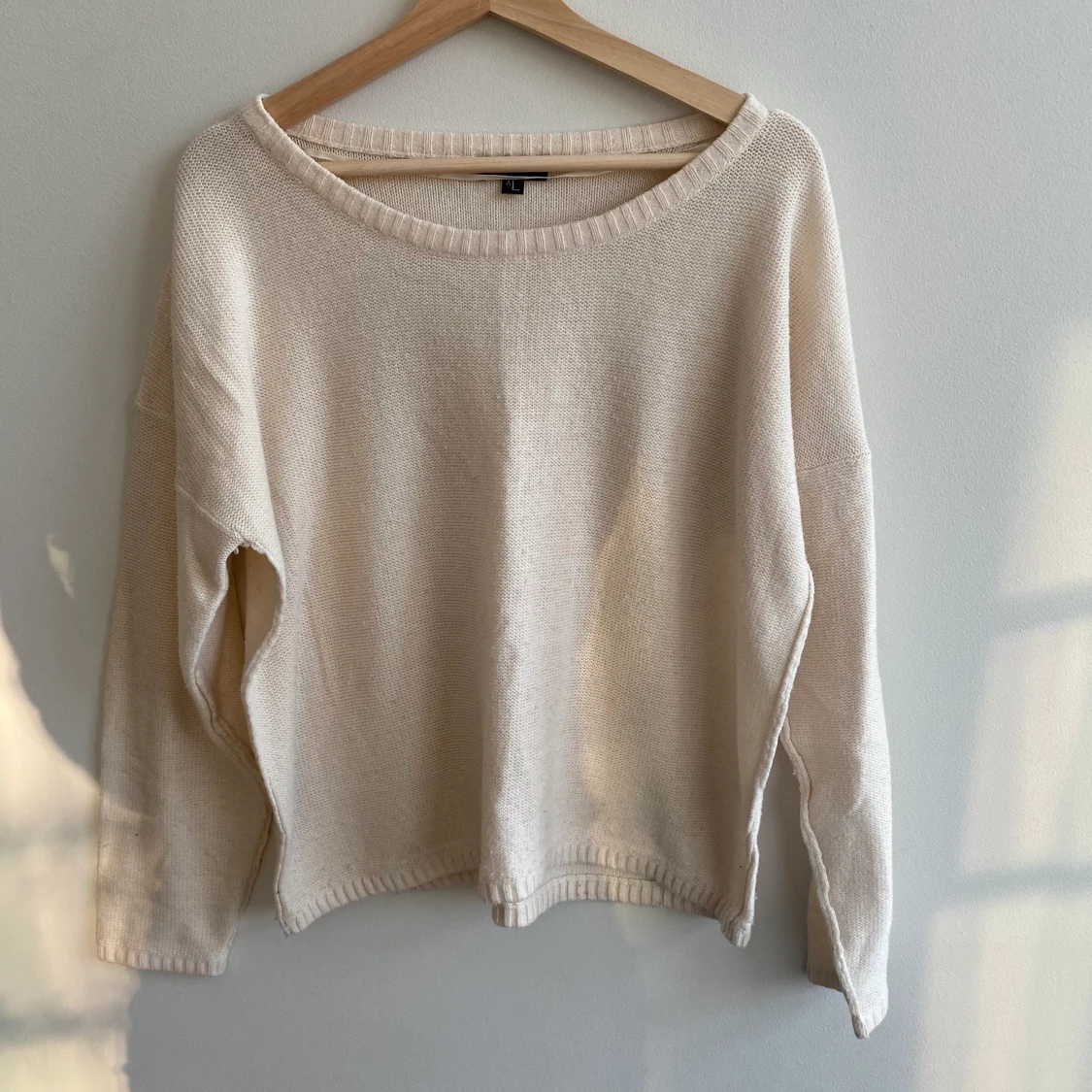 Oversised stickad tröja  - 91