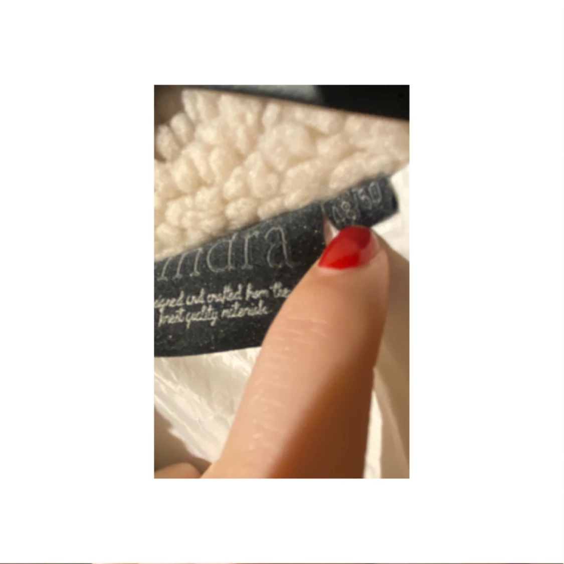 Oversized Teddy jacka  - 90