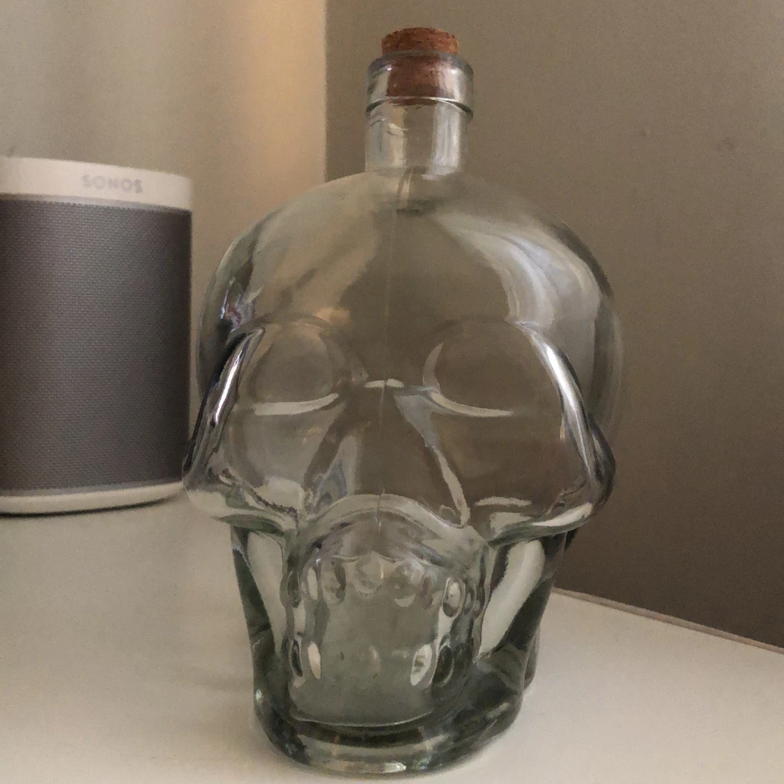 Glas dödskalle  - 90