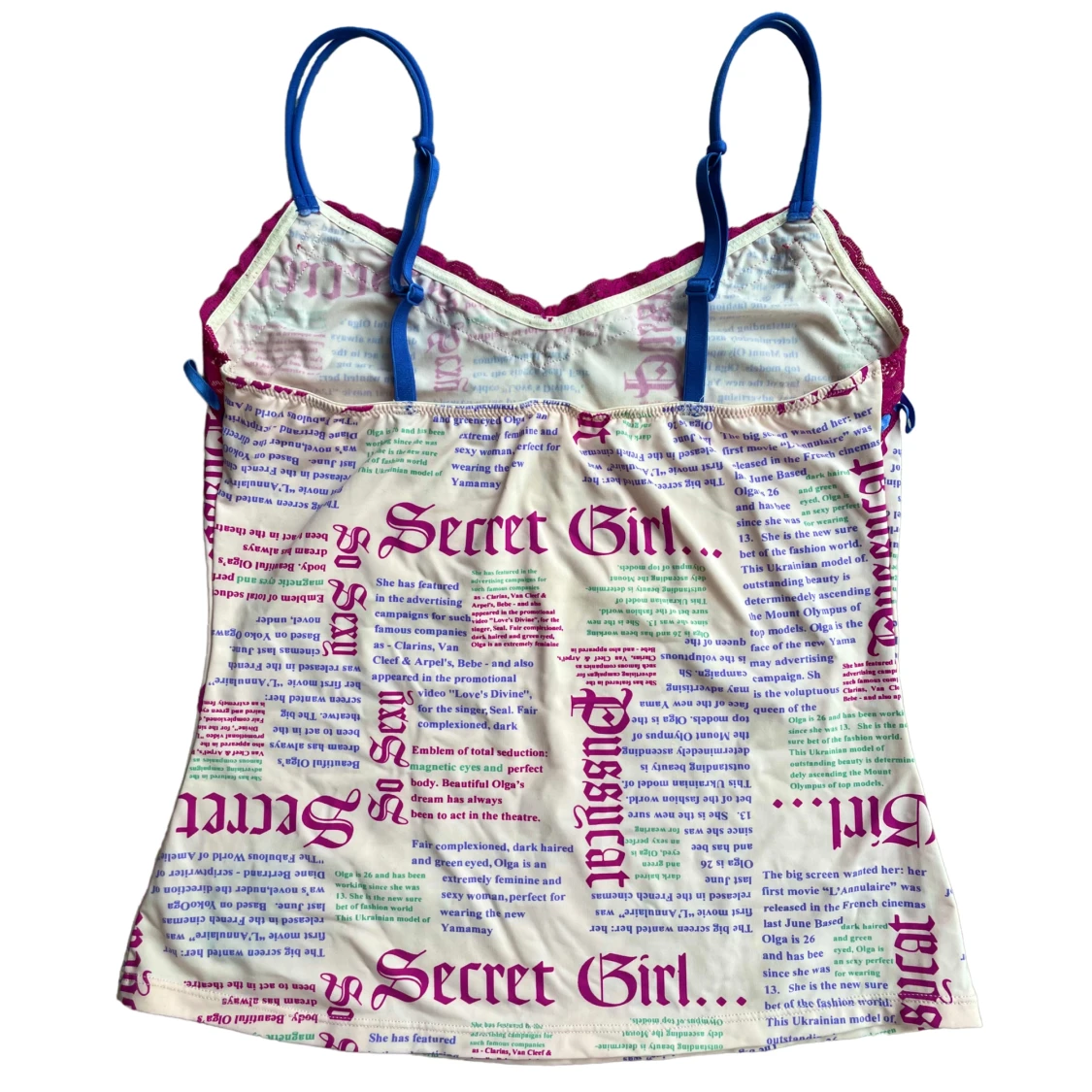 Y2k Printed Top - 90