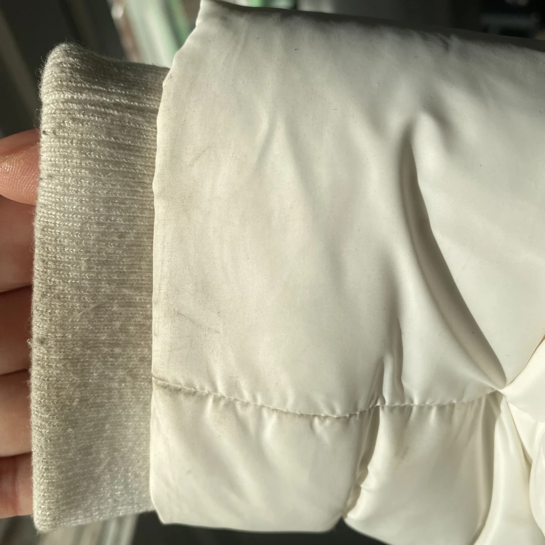 Vit dunjacka unisex  - 91