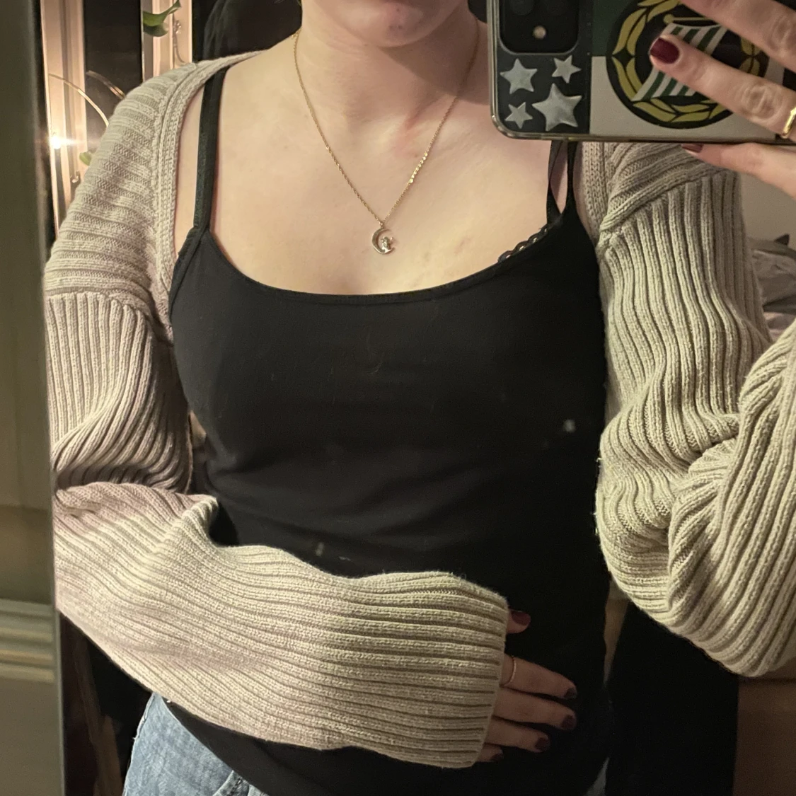 stickad bolero  - 90