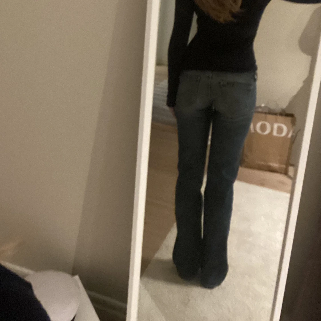 Lågmidjade jeans  - 90