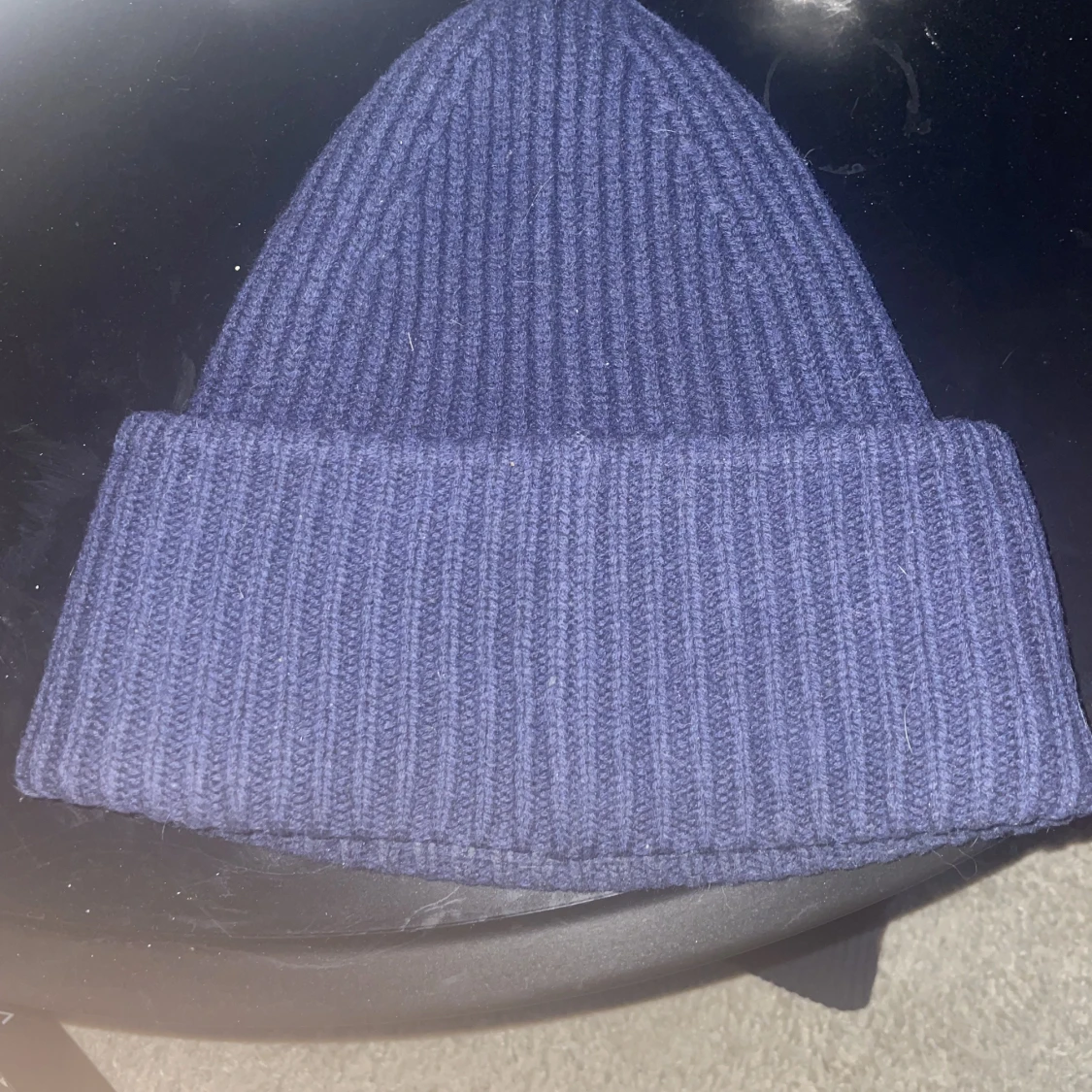 Acne mössa marinblå - 90