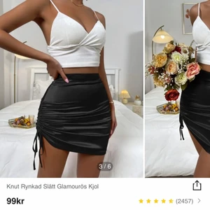 Kjol - Svart kjol, knappt använd.