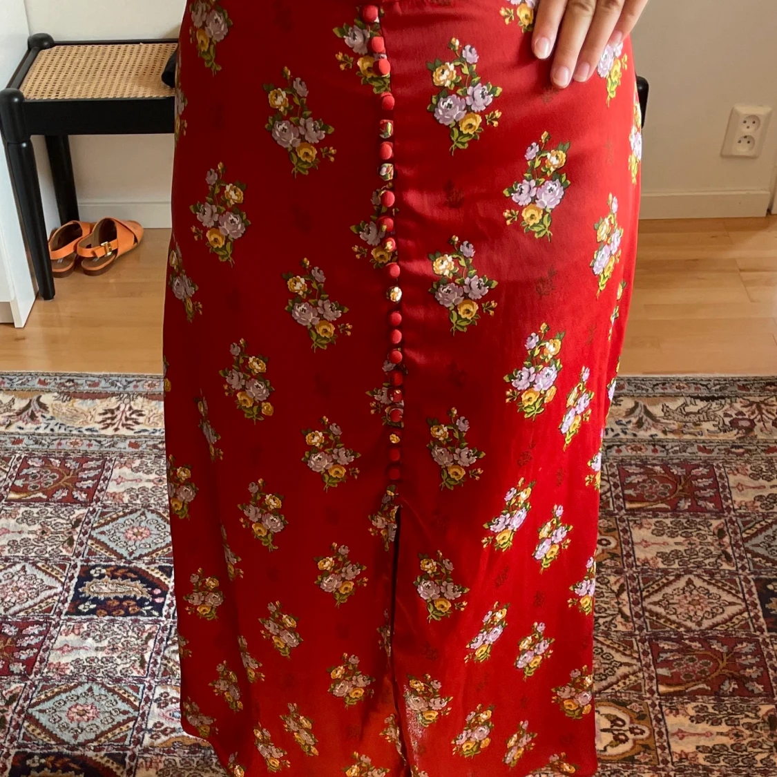 Blommig kjol från zara  - 90