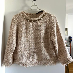 Tröja ZARA - Fint skick. Grå/beige 