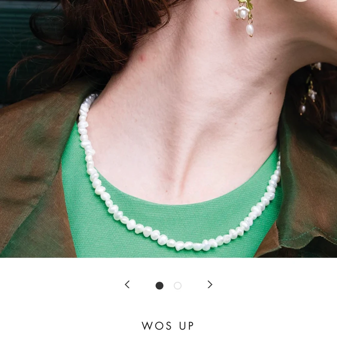 Wos örhängen  - 90