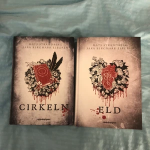 Cirkeln & Eld - böcker - Två första böckerna i Cirkeln-serien av Mats Strandberg och Sara Bergman Elfgren. Säljs för 30kr/styck eller båda för 50kr!