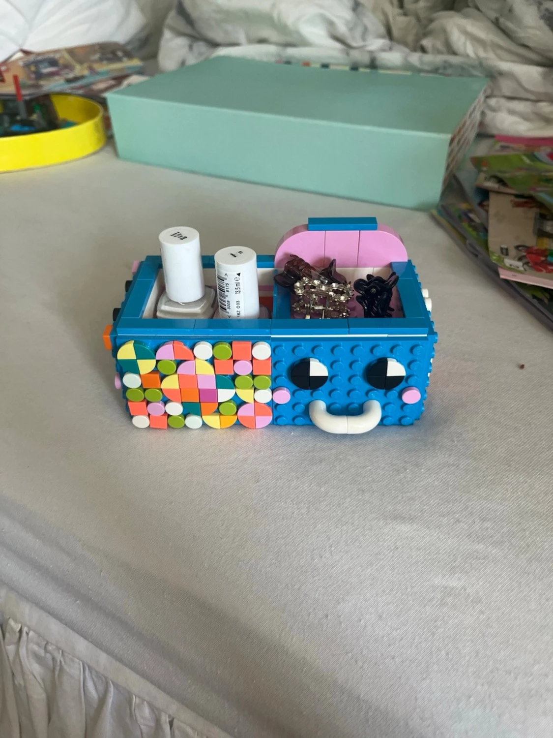 Färgglad LEGO-förvaringslåda - 4