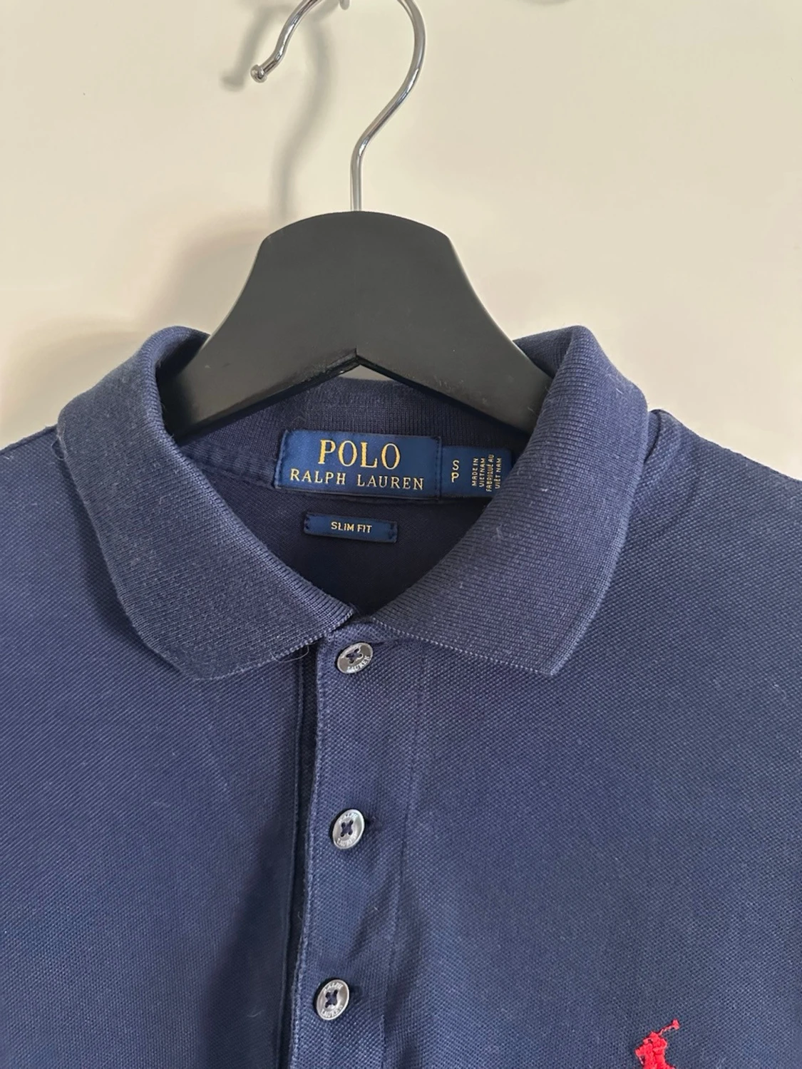 Marinblå pikétröja från Polo Ralph Lauren - 2