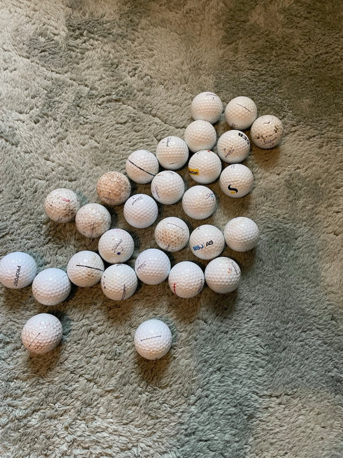 Samling golfbollar Pro V1 - 2