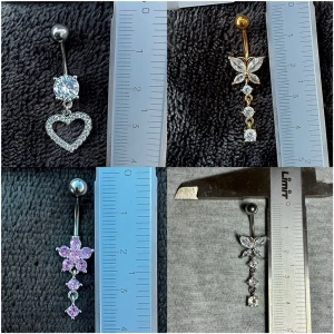 Piercingpaket- 4st nya Navelpiercingar  - 💕30% Bundle-rabatt vid köp av minst 2 artiklar. ⭐️Paket med 4st NYA oanvända piercingar i kirurgiskt stål; rostfritt och säkert för läkta piercingar.                               📏MÅTT ⭕️Stavens längd: 10mm ⭕️Stavens tjocklek: 1,6mm                                   💌Skickas spårbart via Plick SafePay.
