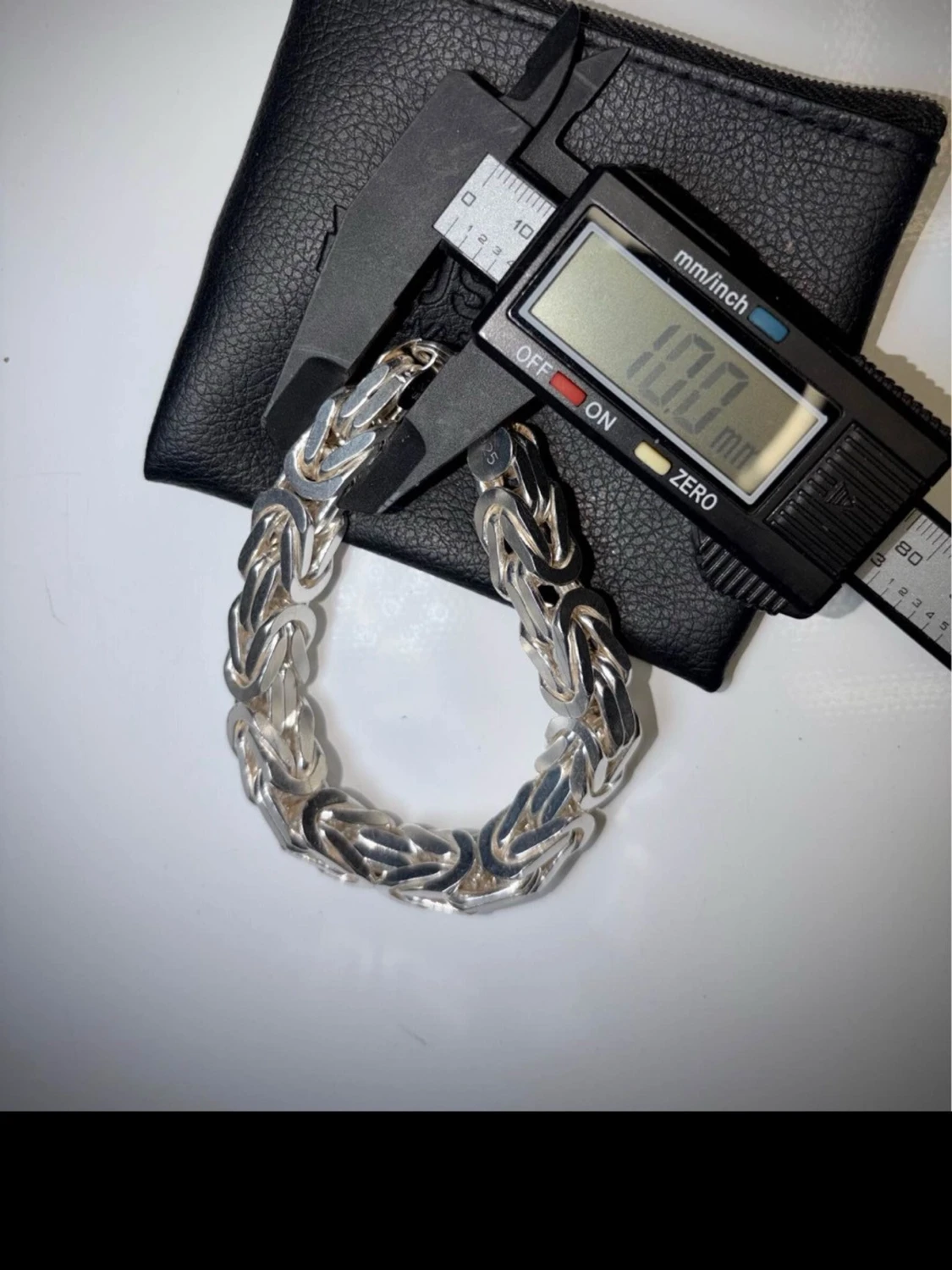 Silverfärgat kedjearmband Kejsar - 2