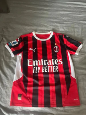 AC Milan matchtröja Tomori 23 Puma - Säljer en officiell AC Milan matchtröja från Puma med Tomori 23 på ryggen med storlek 164. Tröjan är inprincip ny använd max 5 gånger och är nästan som ny