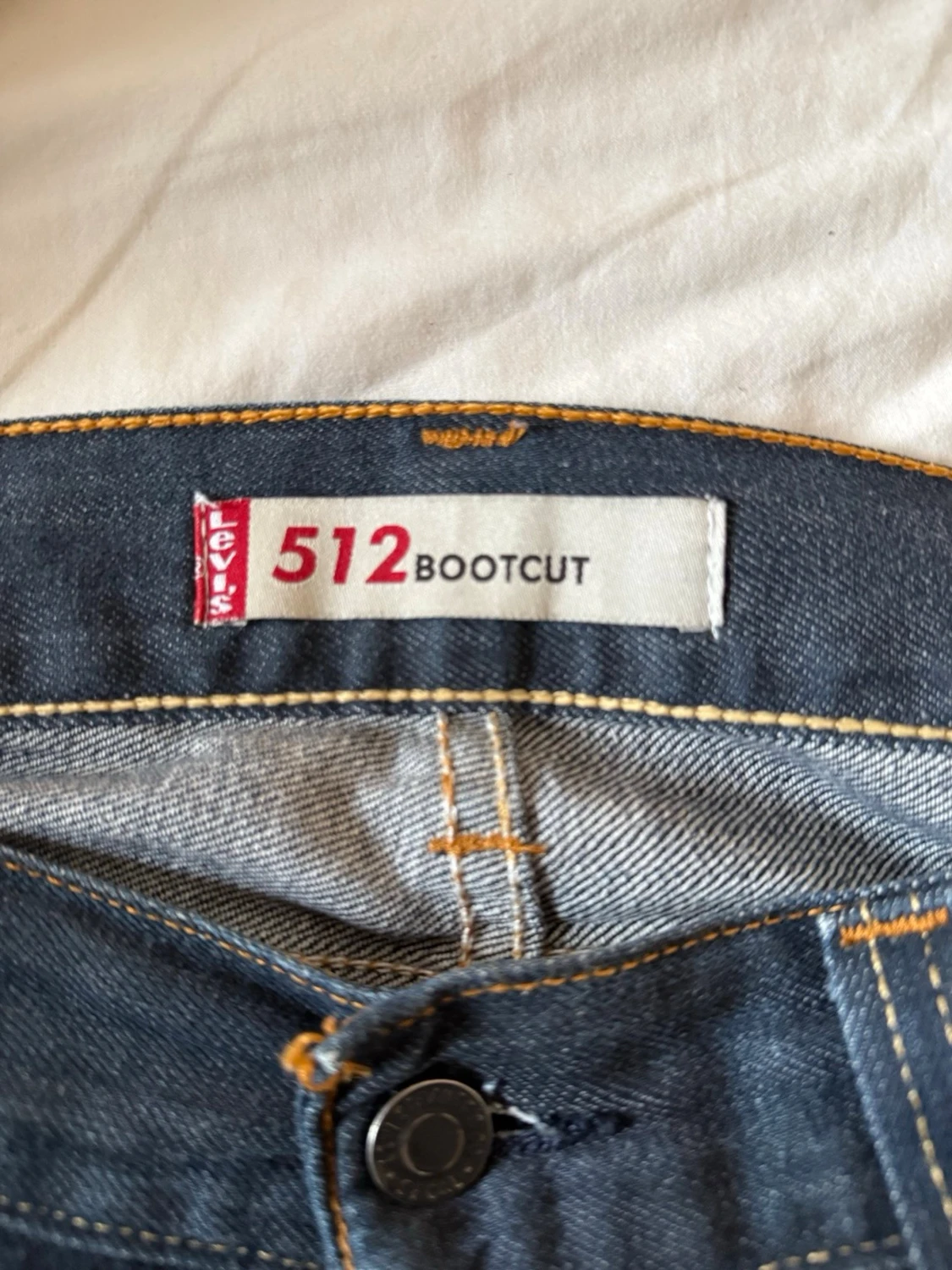 Levi's 512 Bootcut jeans blå