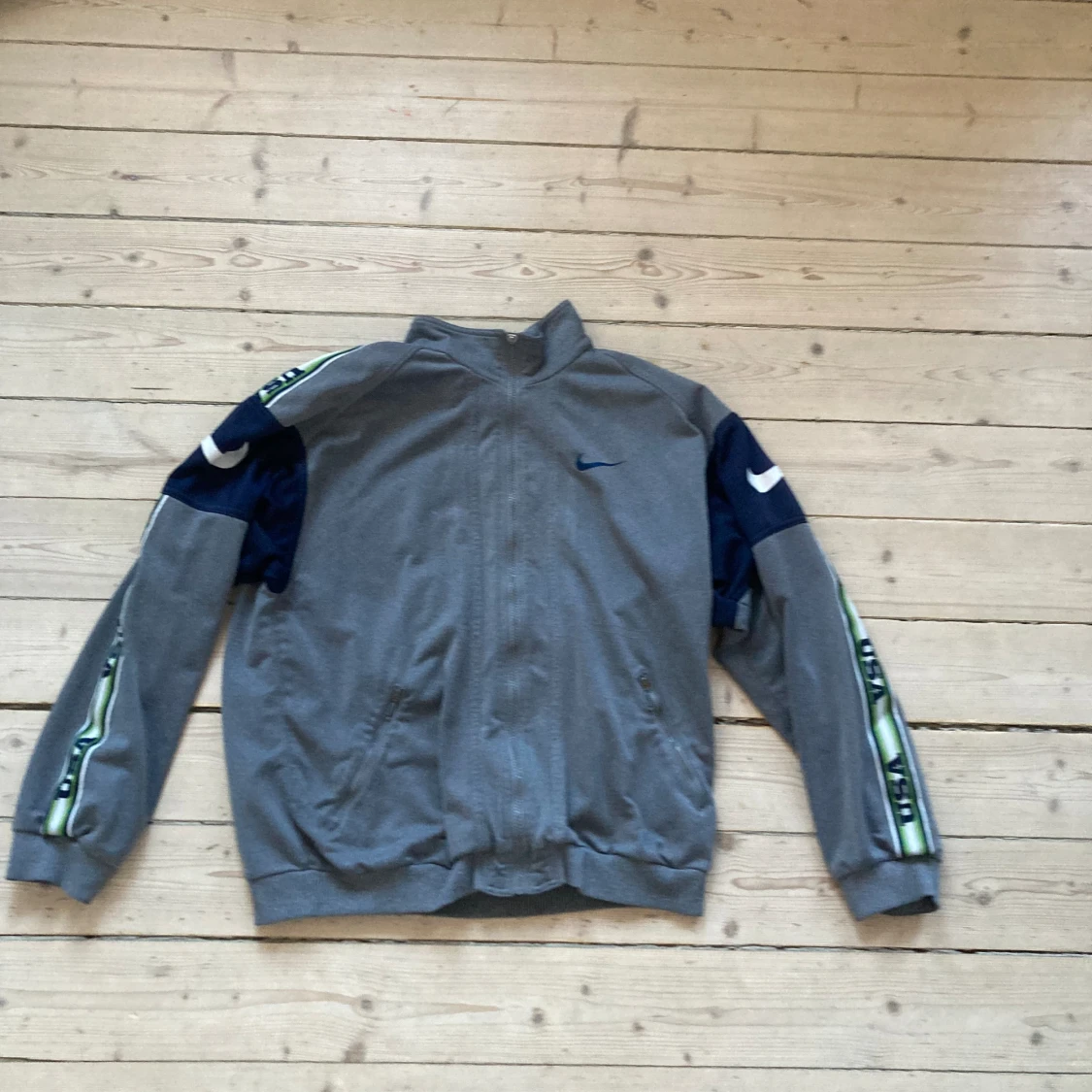 Oversized Nike zip up