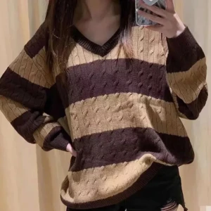 Brun tjocktröja - Tjock och mysig tröja