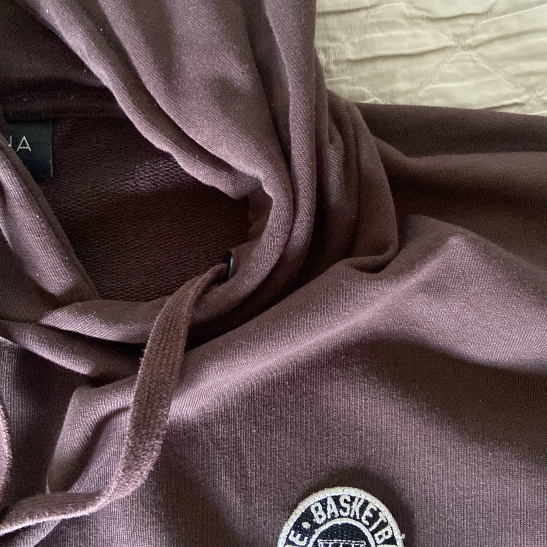 Mörk brun hoodie - 91