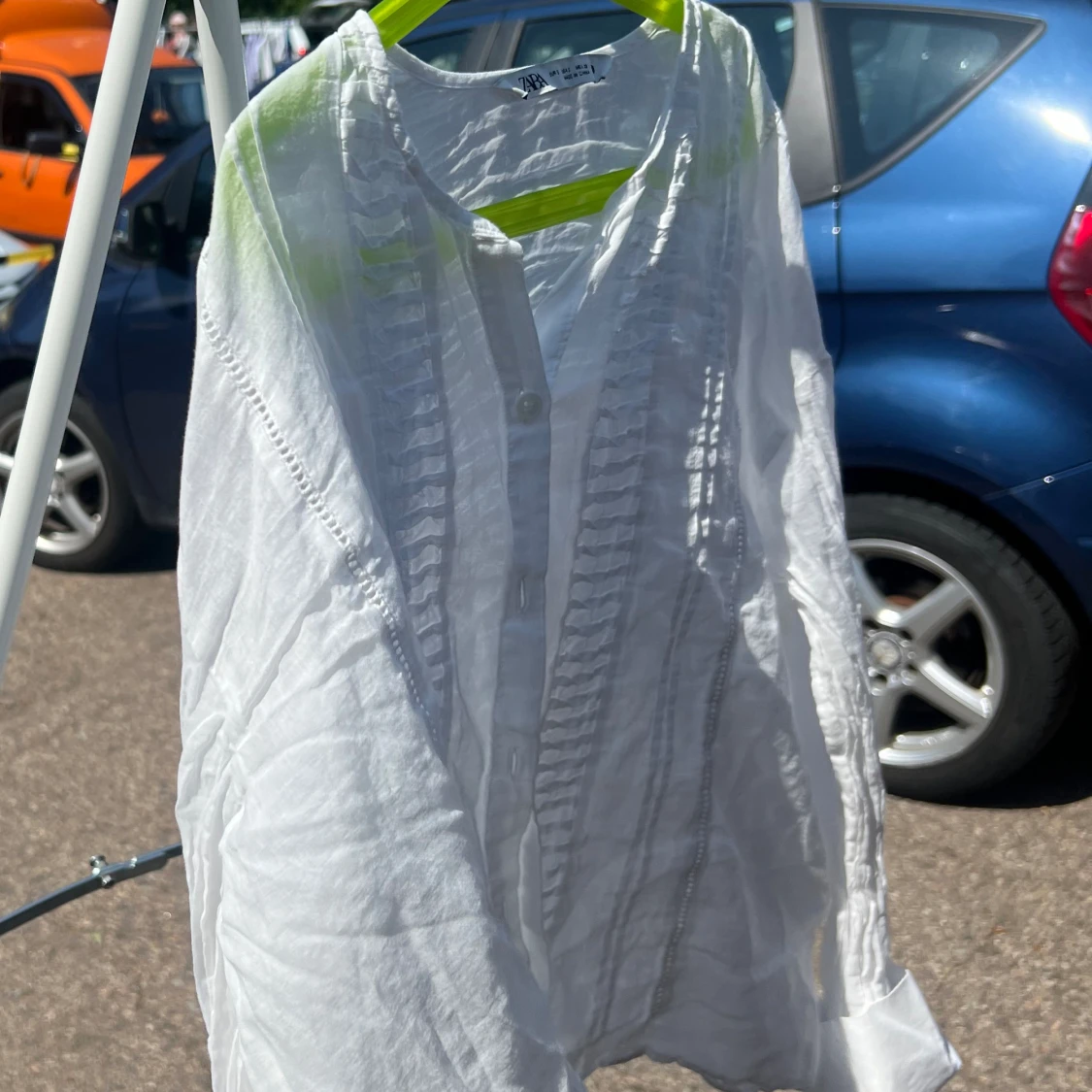 Zara tunn genomskinlig skjorta S - 90