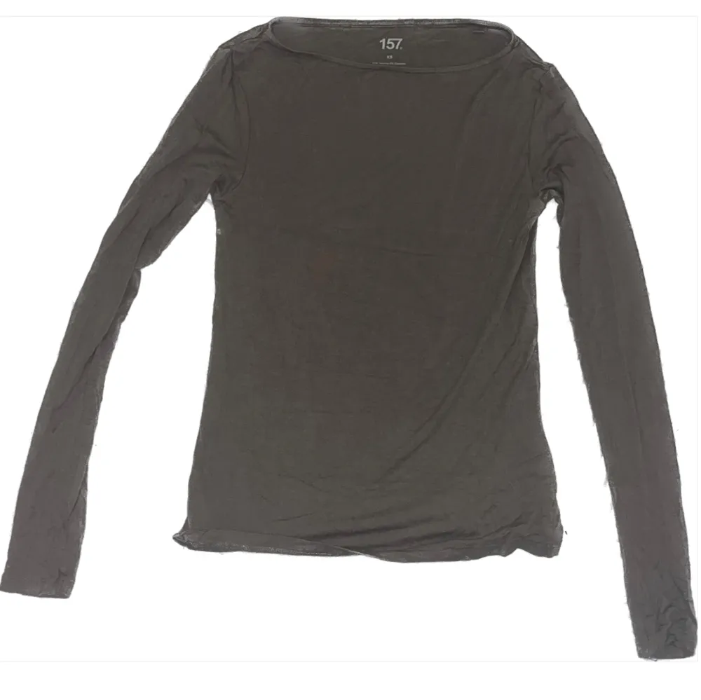 Beige långärmad tröja från Lager 157 i storlek XS. Tröjor & Koftor.