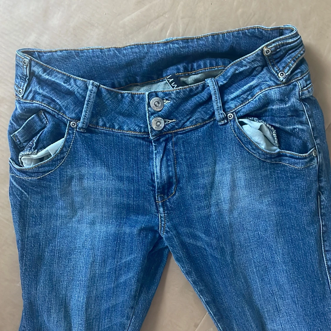 Lågmidjade jeans - 90