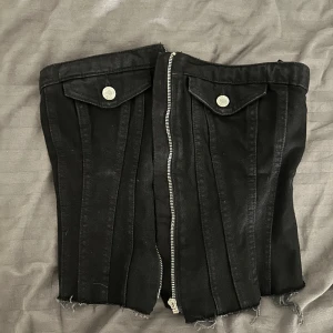 Jeans topp från zara - Storlek xs 💞 120kr