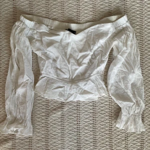 Coquette cottagecore off shoulder milkmaid topp blus - Inga fel