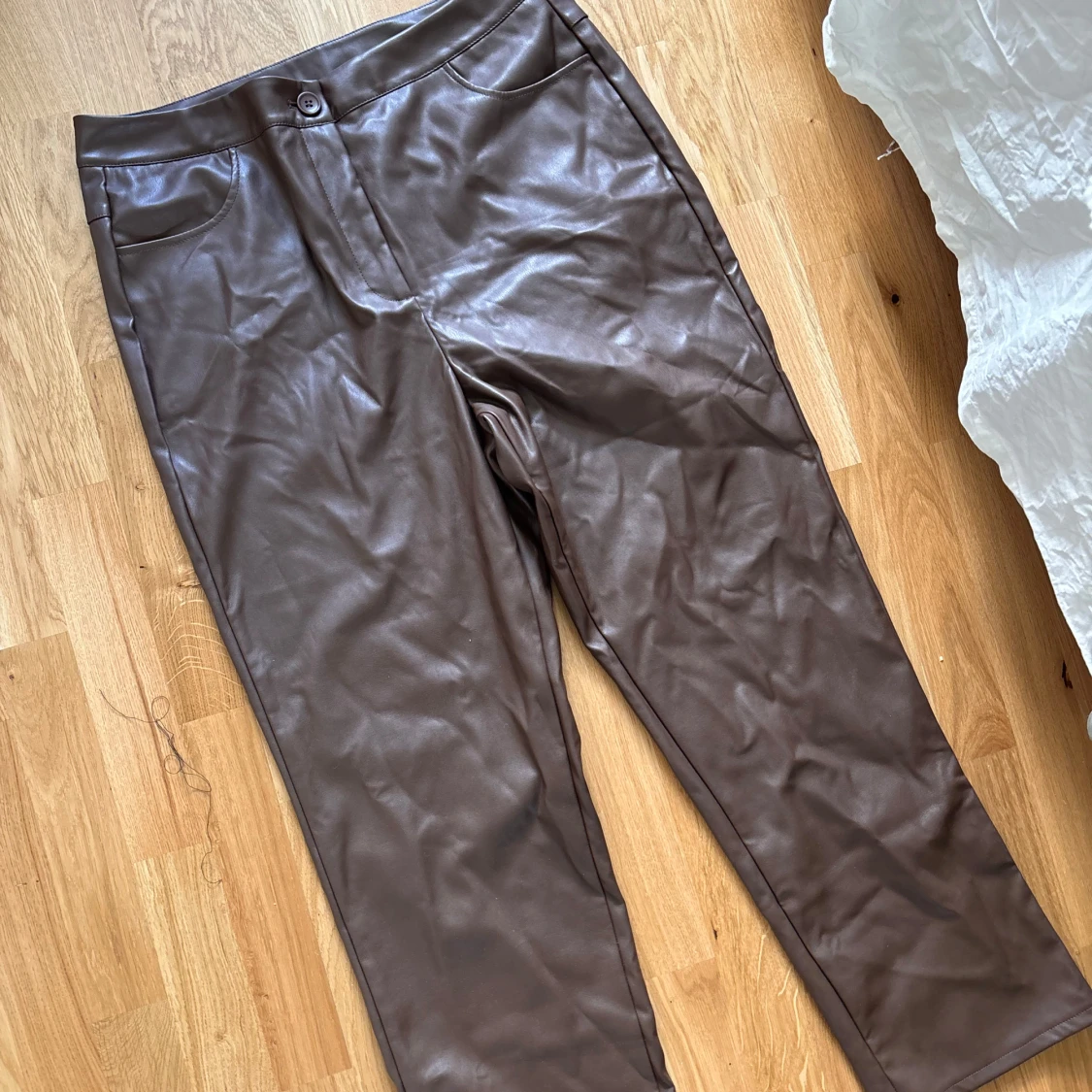 Svarta skinnbyxor  - 91