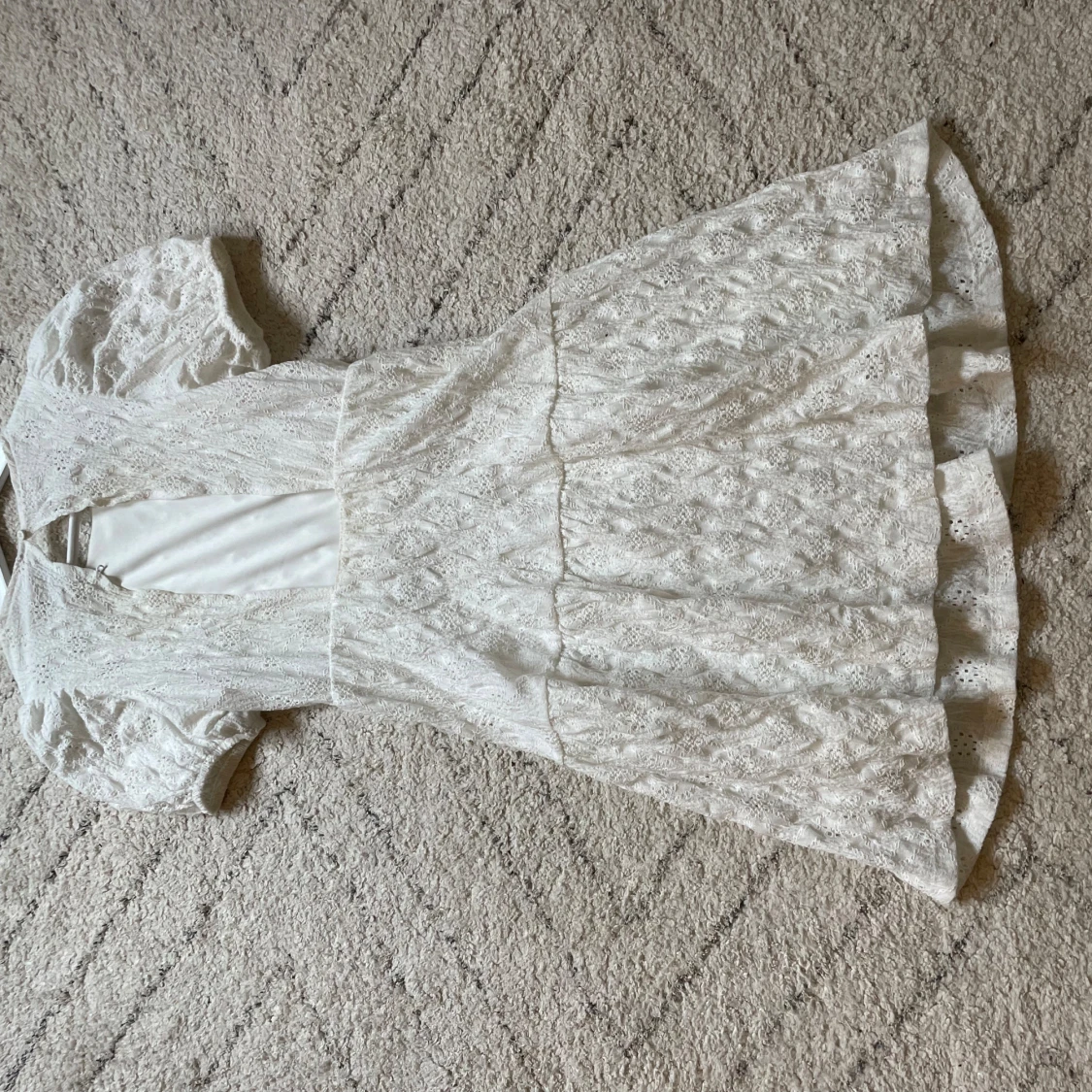 Vit zara klänning - 93