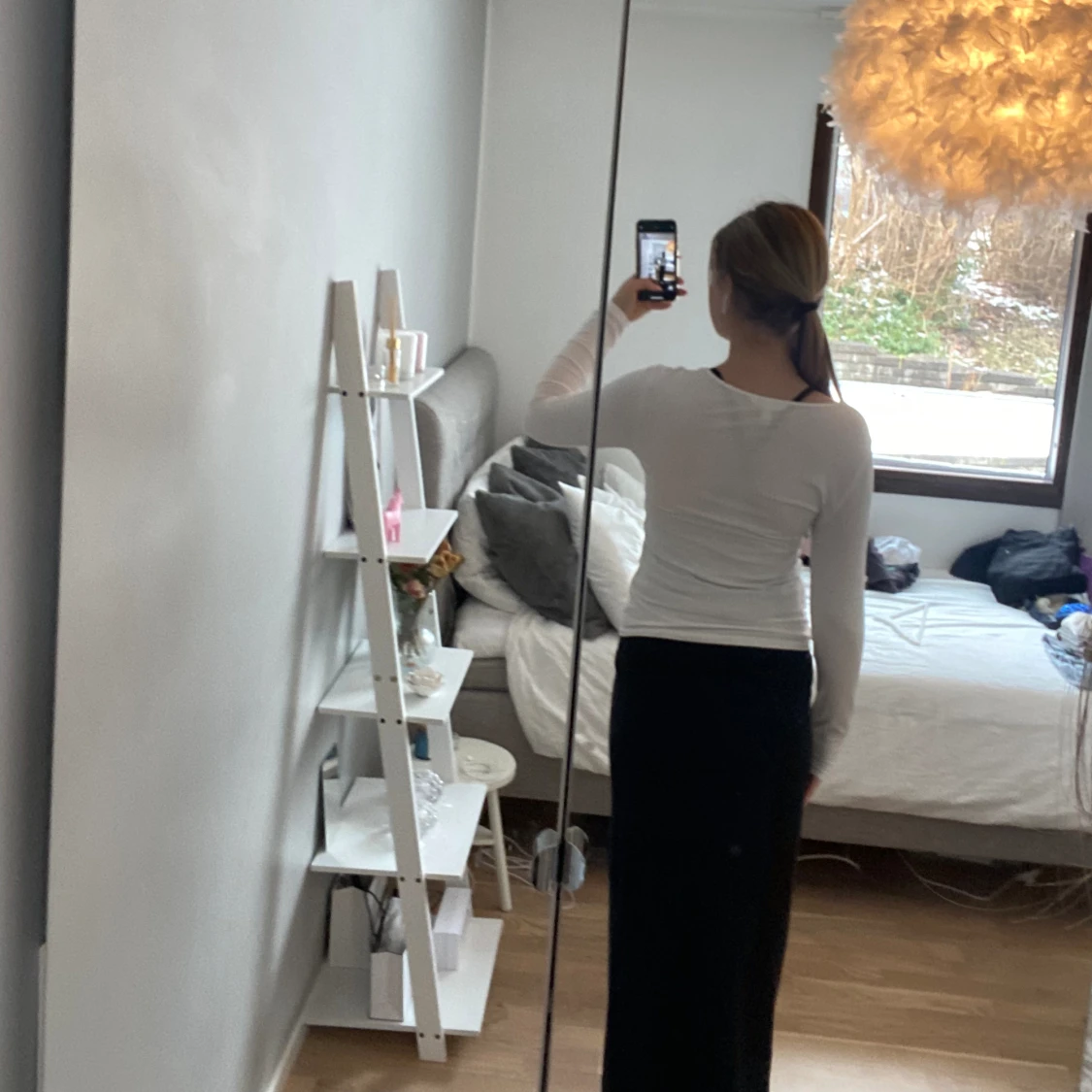 Vit långsammas tröja  - 90