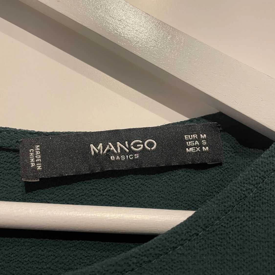 Mörkgrön blus - 90