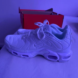 Tn skor vita - Helt oanvänd är för små för mig storlek 45 Har svarta tns i samma storlek för salu 