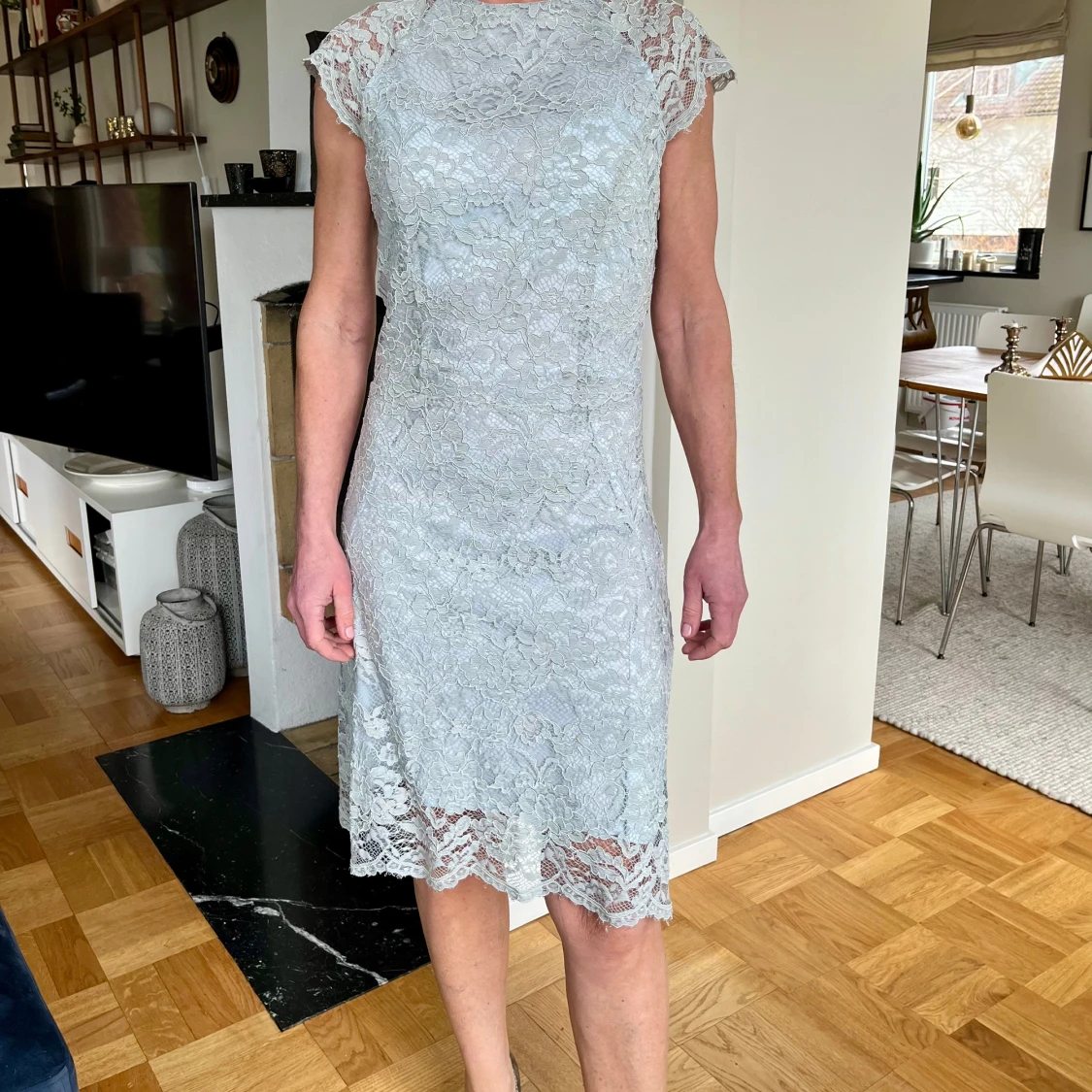 Ljusblå klänning Valerie