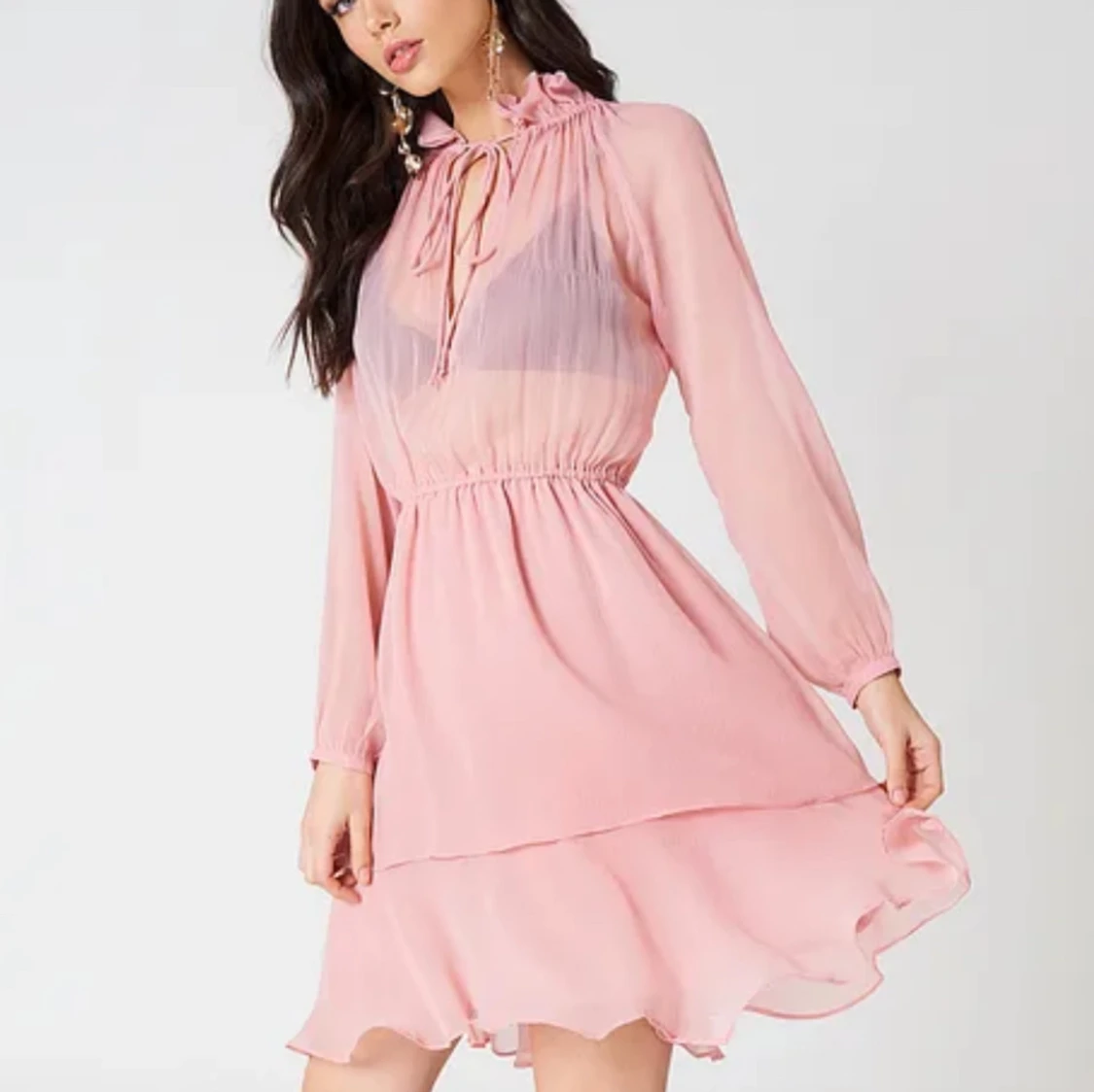 Lätt genomskinlig Klänning