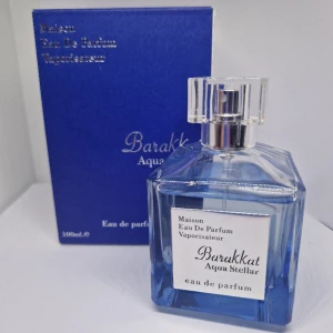 Fragrence world - Bakkarat aqua stellar - Volym 100ml  Nyskick. Sparsamt använd. Se bilder  