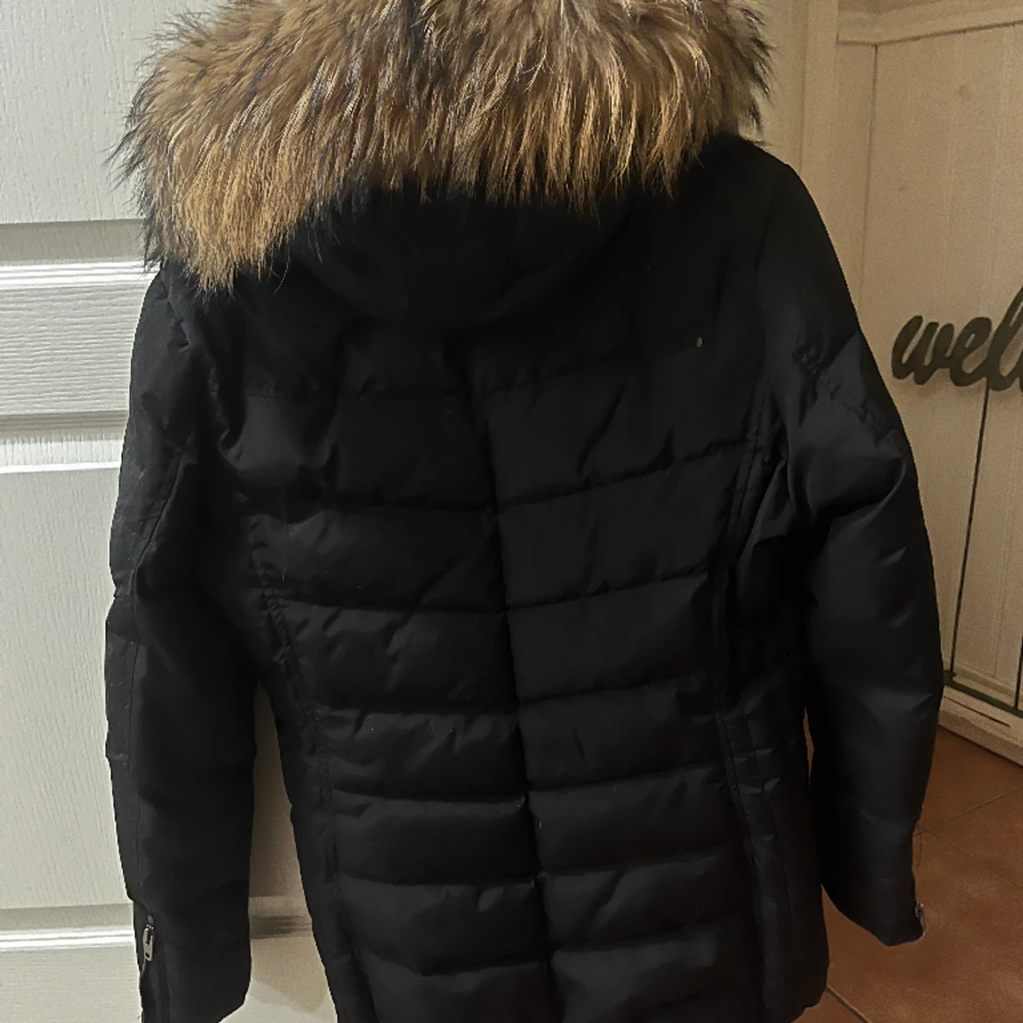 Äkta pälsjacka - 90