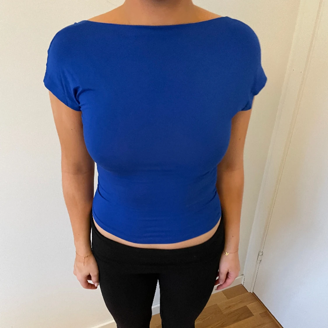 Tröja med öppen rygg