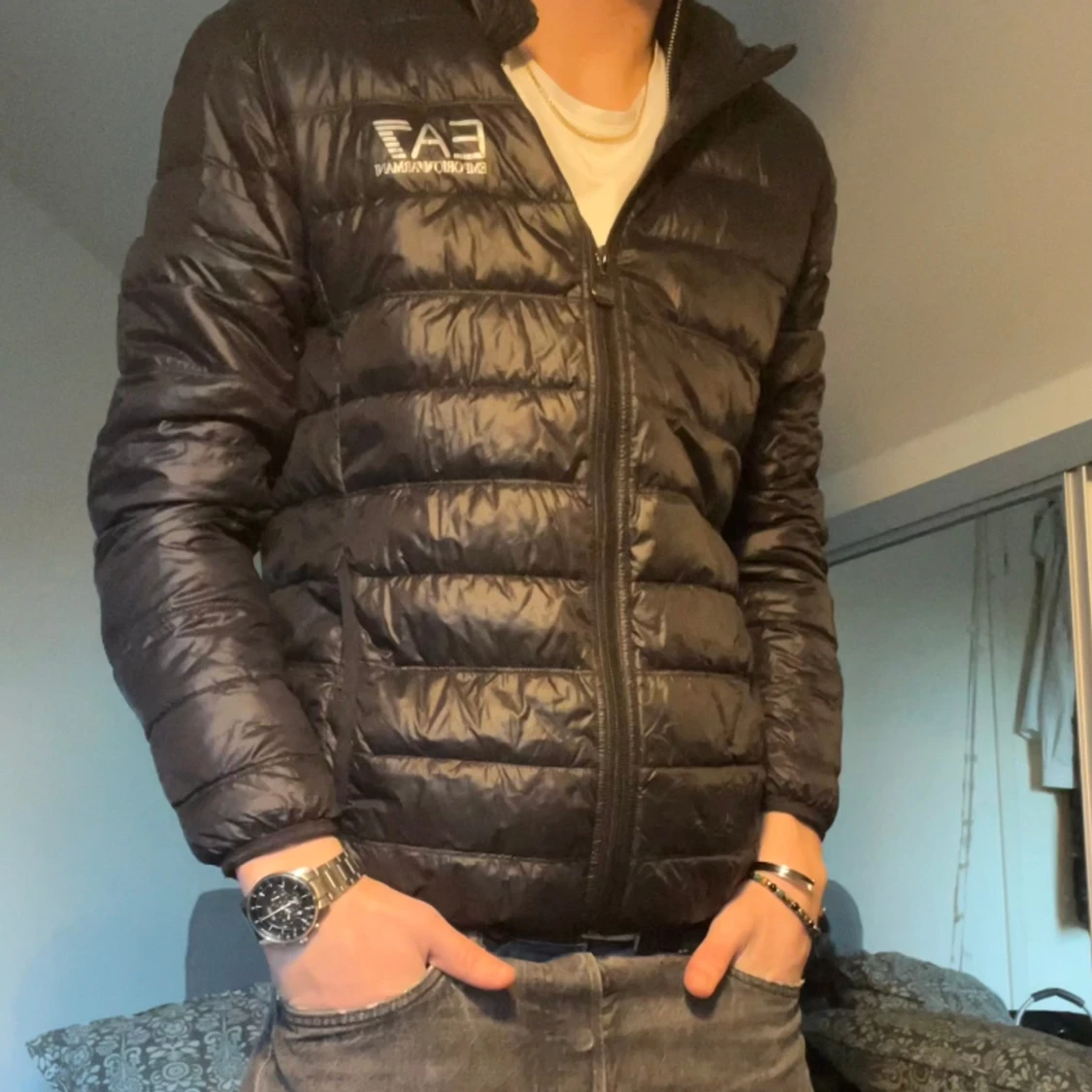 tunn dunjacka EA7 Armani