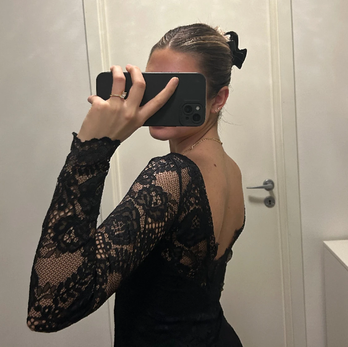 Svart festklänning - 90