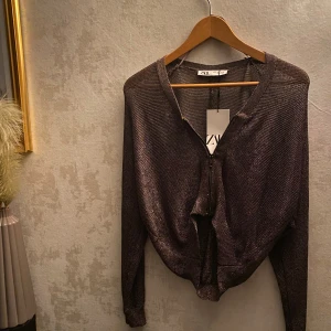 Metall färgad kofta - Cool Kofta från zara, aldrig använt. Helt slutsåld!