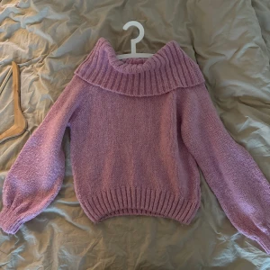 Gina off shoulder - Stickad off shoulder storlek S 